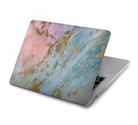 Rose Gold Blue Pastel Marble Graphic Printed Case Cover For MacBook Pro 14 M1-M5 A2442 A2779 A2992 A2918 A3112 A3185 A3401 A3434 A3112