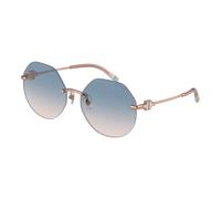 Rose Gold Blue Pink Sunglasses - female - Tiffany - Sunglasses - Yellow - 60 MM - Accessories 60 MM
