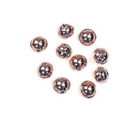 Rose Gold Christmas Jingle Bells - Pack of 10
