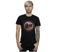 Rose Gold Circle T-Shirt David Bowie Black XXXL