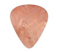 Rose Gold Copper Texture Metallic,12 Pcs Guitar Pick,3 Different Thickness Plectrums for Acoustic Guitar Bass Ukulele (0.46mm 0.96mm 0.71mm)