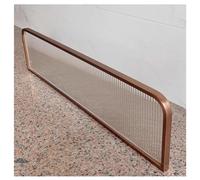 Rose Gold Desk Dividers 1 Pack - Commercial Restaurant Countertop Partitions, s for Seating Areas, 1.3m x 30cm Enclosure Panel for Enhanced Privacy