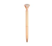 Rose Gold Diamond Topper Metal Pen