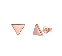 Rose Gold Earring, Studs Earrings Triangle for Holiday Gifts Family Parties Wedding
