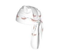 Rose Gold Eyelashes Print Helmet Skull Cap Quick Dry Bike Headwrap Lightweight Breathable One Size Adult Modern Beanie