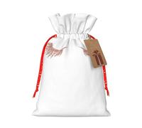 Rose Gold Eyelashes Printing 4.7x6.9 In Christmas Bag With Drawstring,Ideal For Adults To Wrap Gifts For Christmas Halloween