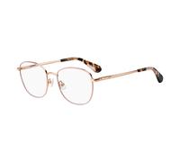 Rose Gold Eyewear Frames Makensie, unisex, Kate Spade, Glasses, Pink, 53 MM, Accessories 53 MM