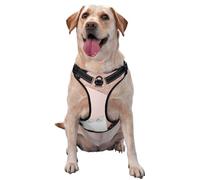 Rose Gold Glitter Black White Marble Geometric,Pet Harness,Adjustable Reflective Dog Harness,Pet Leash Vest,S