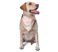 Rose Gold Glitter Black White Marble GeometricDog Bandanas Cat Puppy Scarfs Washable Pet Handkerchief