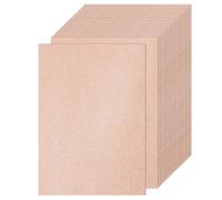 Rose Gold Glitter Cardstock Paper, 20Sheets Premium Sparkly Craft Cardstock Paper, A4(8.3x11.7 Inch) Glitter Card Stock Rectangle Premium Sparkly for Scrapbook Card DIY