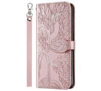 (rose gold, Google Pixel 4A(4G)) Card Holder Flip Wallet Case For iPhone 15 14 13 12 11 XR Samsung S24 S22 S21 S23 A55 A35 A15 A54 A34 A14 A53 A52Redmi Note 13 12 11 10 Pro Case