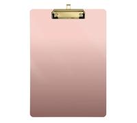 Rose Gold Gradient Clipboard Set Hard Board For Nurses Home Contractor Size 9 x 12