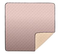Rose Gold Gradient Large Heavy Duty Floor Mat Waterproof for Baby Kids 50x50 Inches