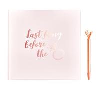 Rose Gold Hen Party Guest book - Great Keepsake Gift For The Bride To Be - Pen included