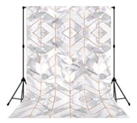 Rose Gold Marble Design Background 5x7ft Photography Backdrop Soft Anti-Wrinkle Photo Background For Studio, Newborn, Birthday Party & Video Recording
