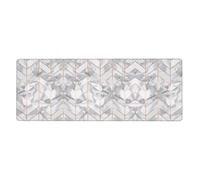 Rose Gold Marble Design Background Desk Protector Mat, Extra Large and Durable Desk Pad with Non-Slip Backing for Home Office Use