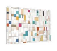 Rose Gold Marble Design Background -Print Modern Canvas Wall Decor 16X24 Inche, Frameless Art Print with Wooden Strainer, Ready to Hang for Living Room & Bedroom.