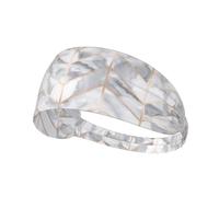 rose gold marble design background Printed Athletic Head Wrap, Non Slip Hair Band, Keeps Sweat Out of Eyes for Yoga Gym Workout