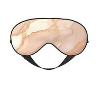Rose Gold Marble Print Eye Mask,Silk-Like Sleep Mask,Night Sleeping Mask for Men Women,for Sleep Relaxation