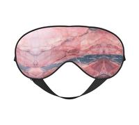 Rose Gold Marble Print Eye Mask,Silk-Like Sleep Mask,Night Sleeping Mask for Men Women,for Sleep Relaxation