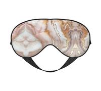 Rose Gold Marble Print Eye Mask,Silk-Like Sleep Mask,Night Sleeping Mask for Men Women,for Sleep Relaxation