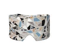 Rose Gold Marble Print Eye Shade Cover for Nap Travel Yoga,Eye Cover Blindfold Travel Office Nap Airplane