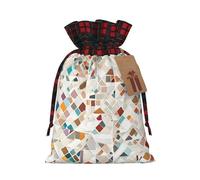 rose gold marble -Print Multi-Colored Burlap Drawstring Pouches, Eco-Friendly Bags For Parties Wedding Favors Packaging S Size