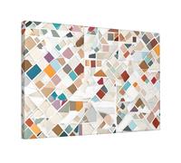 Rose Gold Marble -Print Unframed Wall Art 12X18 Inch, Canvas Print with Mounting Hooks, Modern Home Decor for Living Room, Bedroom & Office.