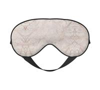 Rose Gold Marble Sleep Eye Mask Smooth Soft Adjustable Shading Blindfold Eye Mask for Rest Travel