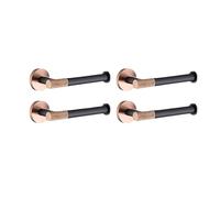 Rose Gold Matte Black Sta Steel Bathroom Hardware Set Towel Holder Toilet Roll Holder Toilet Brush Holder Towel Rack Modern and Stylish Design for Your Bathroom