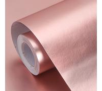 Rose Gold Metallic Wrapping Paper, 17inch x 33ft Matte Solid Color Gift Wrapping Paper Roll Perfect for Birthday, Christmas, Baby Shower, Wedding, Valentine's Day, DIY Invitations, Arts & Crafts