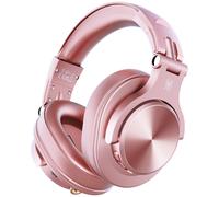 (Rose Gold) Oneodio A70 Fusion Wired Wireless Bluetooth 5.2 Headphones For Phone With Mic Over Ear Studio DJ Headphone Recording Headset