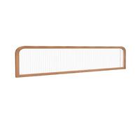 Rose Gold Partition Screen Panel 1 Pack - Stainless Steel Restaurant Seating Divider, Commercial Countertop Enclosure, 1.3m x 30cm, Stylish Privacy Solution for Cafes and Restaurants