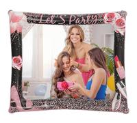 Rose Gold Party Inflatable Photo Frame,1Pc Girls Party Photo Booth Props-75x65cm,Giant Birthday Frame Inflatable Photo Frame Blow Up Party Prop for Girls Women She Her Birthday Party Decorations