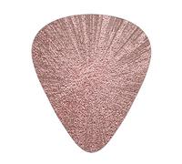 Rose Gold Pink,12 Pcs Guitar Pick,3 Different Thickness Plectrums for Acoustic Guitar Bass Ukulele (0.46mm 0.96mm 0.71mm)