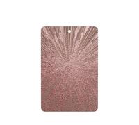 Rose Gold Pink Printing Fashion Car Air Freshener Cards 10 Pcs Car Scented Hanging Sheets