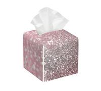 Rose Gold Pink Sparkle, Tissue Box Cover Tissue Box Holder Tissue Dispenser Tissue Holder