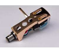 Rose Gold Plated Headshell Cartridge Mount, Stylus, Needle, V2 Lubricant Bundle fits Pioneer PL-512, PL-1650, PL-630, PL-25, PL-12R, PL-30, PL-260, PL-500, PL-520, PL-610, PL-70