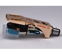 Rose Gold Plated Headshell Cartridge Mount, Stylus, Needle, V2 Lubrication Bundle fits Denon DP-500m, DP-300f, DP-60L, DP-A100, DP-1300 mk2, DP-1100, DP-1200, DP-1250
