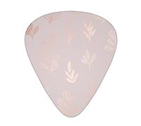 Rose gold Printed Guitar Picks Personalized Guitar Plectrums 12 Pcs For Acoustic Guitar Electric Guitar And Bass Bulk Guitar Pick One Size