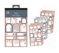 Rose Gold Silver Gift Labels