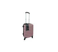(Rose Gold, Small) Hampton & Stewart Diamond Design HardShel Suitcase