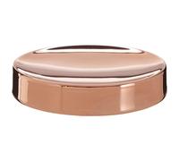 Rose Gold Soap Dish, Rust-Resistant Stainless Steel Soap Holder, Elegant Soap Tray, Curved Soap Container Premier Housewares Gold One Size