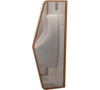Rose Gold Stainless Steel Urinal ScreenWallMounted Men’s Privacy Partition for Public ToiletsDurable Urinal BaffleStylish Bathroom Partition (1 Pack)