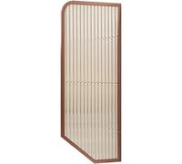 Rose Gold Urinal Screen Partition - 3PCS Translucent Glass Panels for Men’s Privacy in Toilets, Ideal Wall Divider for Hotels, Offices & Bars