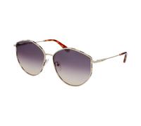 Rose Gold Violet Shaded Sunglasses - female - Ferragamo - Sunglasses - Yellow - 60 MM - Accessories 60 MM