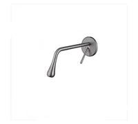 Rose Gold Wall-Mounted Faucet, Hot & Cold Sink Tap, Brushed Gold Drip Water Basin Mixer, Elegant Bathroom & Kitchen Fixture, Luxury Plumbing Accessories