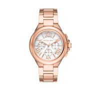 Rose Gold Women's Chronograph Watch, female, Michael Kors, Watches, Yellow, ONE SIZE, Accessories ONE SIZE
