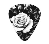 Rose Gothic Guitar Picks Gift Set - Smooth Durable Plectrums For Acoustic, Electric & Bass Guitar, Perfect Present For Guitar Lovers & Musicians