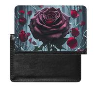 Rose Gothic Passport Holder ID Card Protector Case Holder Travel Pack Unisex-adult Waterproof Passport
